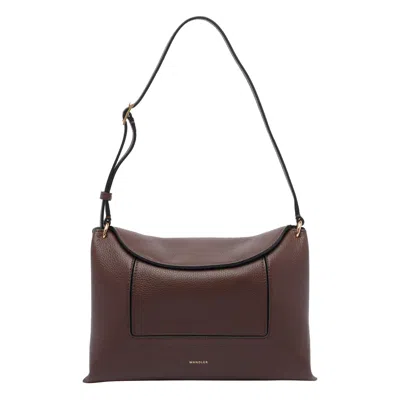 Wandler Penelope Slouch Bag In Brown