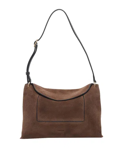 Wandler Penelope Slouch Bag In Brown