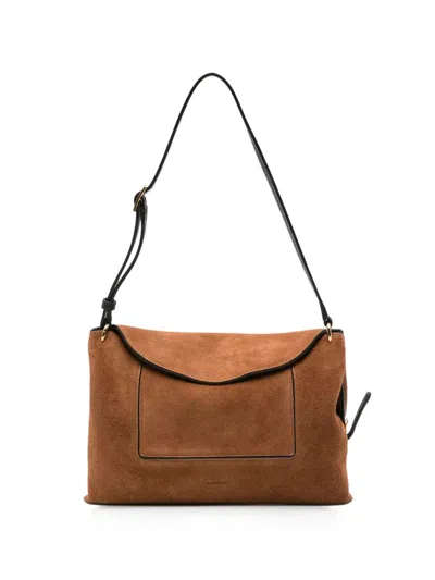 Wandler "penelope" Slouch Bag In Brown