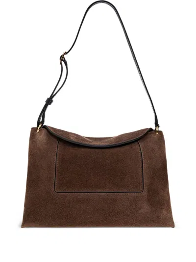 Wandler "penelope" Slouch Bag In Brown