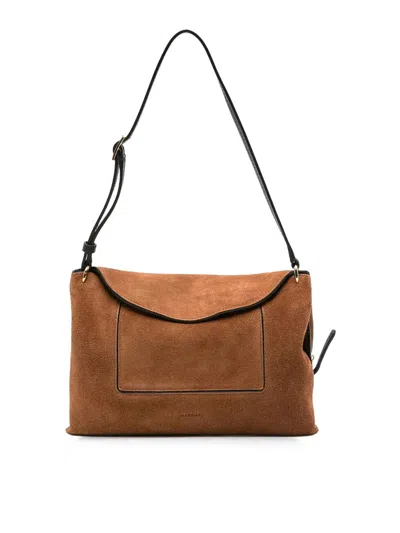 Wandler Penelope Slouch Bag In Brown