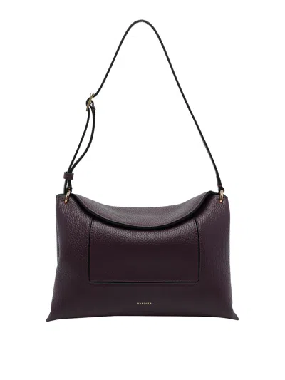 Wandler Penelope Slouch Bag In Purple