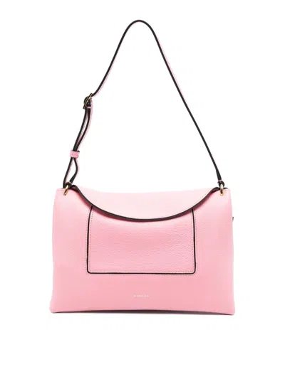 WANDLER PENELOPE SLOUCH BAG  ROSE CRUST