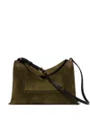 Wandler Penelope Slouch Crossbody Bag In Green