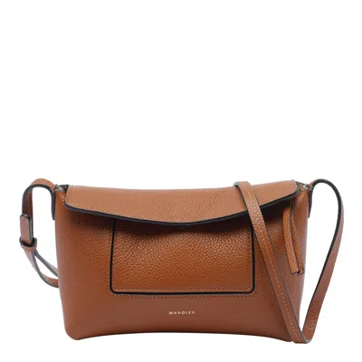 Wandler Penelope Slouch Mini Bag In Brown