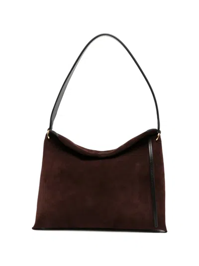 Wandler Penelope Small Tote In Bordeaux