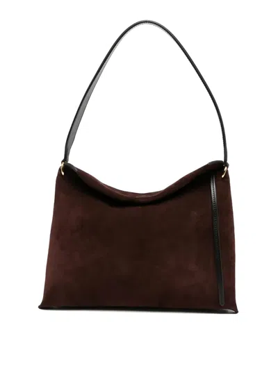 Wandler Penelope Small Tote In Dark Red