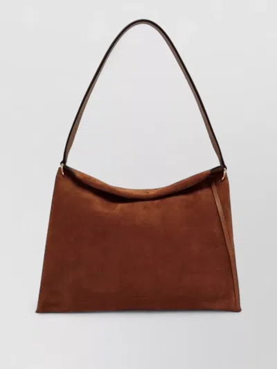 Wandler Penelope Small Tote Shoulder Bag In Brown