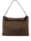 Wandler Penelope Suede Shoulder Bag In Brown