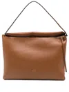 Wandler Penelope Zip-up Shoulder Bag In Brown