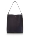 Wandler Suede Leather Shoulder Bag In Blue