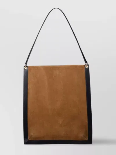 Wandler Penny Tote Bag Tobacco Suede