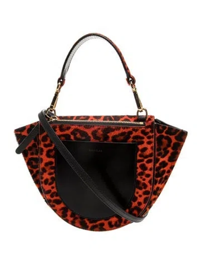 Pre-owned Wandler Ponyhair Shoulder Bag In Brown