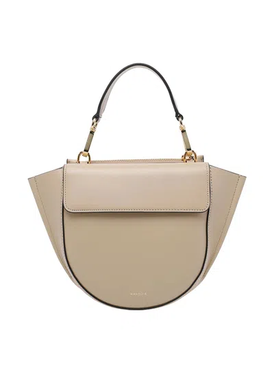 Wandler Saddle Hortensia Mini Hand Bag In Neutral