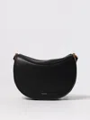 Wandler Adjustable Strap Shoulder Bag With Gold Hardware In Black