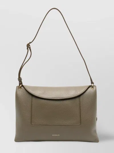 Wandler Shoulder Bags With Adjustable Strap And Front Flap