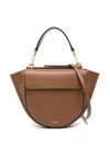 Wandler Hortensia Mini Top Handle Bag In Brown
