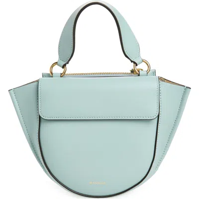 Wandler Small Hortensia Leather Handbag In White