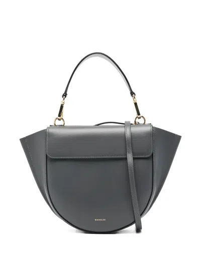 Wandler Small Hortensia Tote Bag In Gray