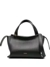 Wandler Small Logo-detail Tote Bag In Black