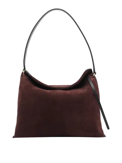 Wandler Small Penelope Slouch Bag In Brown