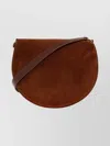 Wandler Suede Finish Shoulder Bag With Adjustable Strap
