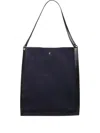 Wandler Suede Leather Shoulder Bag In Blue