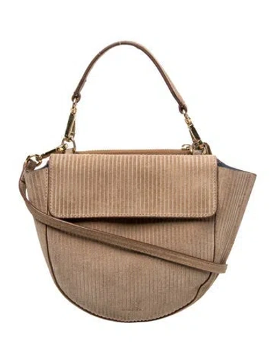 Pre-owned Wandler Suede Shoulder Bag In Brown