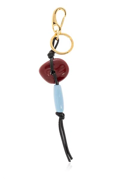 Wandler Talisman Bag Charm In Rot