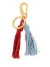 Wandler Tassel-charm Keyring In Blau