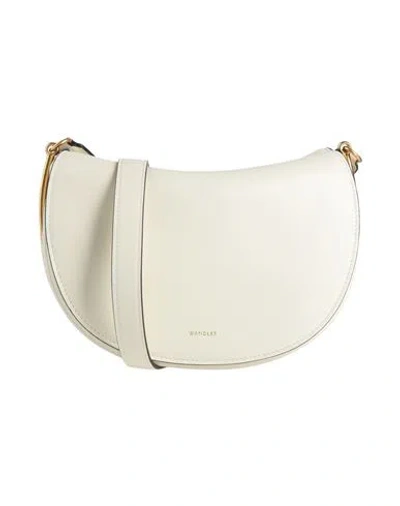 Wandler Woman Cross-body Bag Cream Size - Calfskin In White