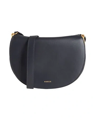 Wandler Woman Cross-body Bag Midnight Blue Size - Calfskin