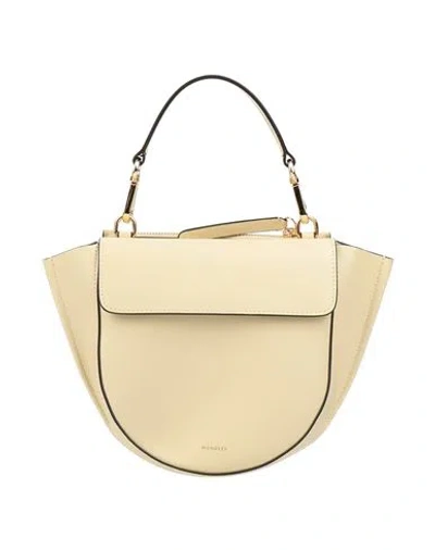 Wandler Woman Handbag Cream Size - Calfskin In White