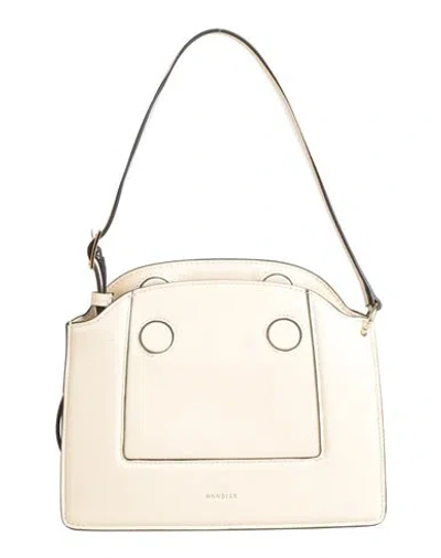 Wandler Woman Handbag Ivory Size - Leather In White