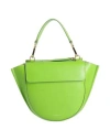 Wandler Structured Shoulder Bag Adjustable Strap In Green