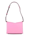 Wandler Logo-detail Leather Shoulder Bag In Pink