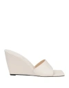 Wandler Woman Sandals Off White Size 11 Lambskin