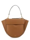 Wandler Hortensia Logo Printed Medium Tote Bag In Brown