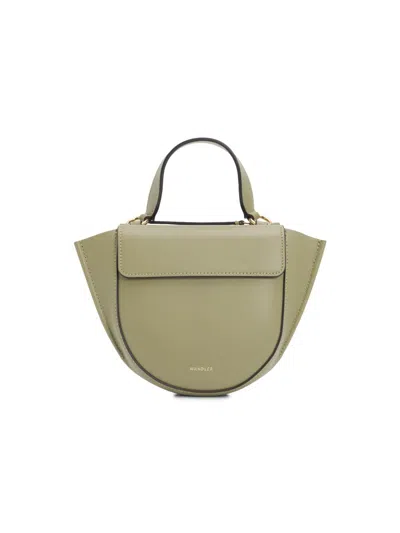 Wandler Women's Hortensia Leather Crossbody Bag In Green