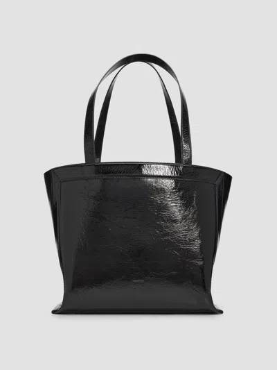 Wandler Women's Ida Medium Tote Bag In Black Glaze