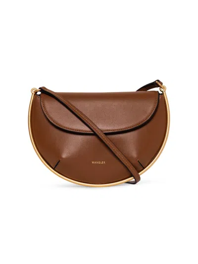 Wandler Women's Mini Kate Leather Crossbody Bag In Brown