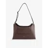 Wandler Womens Coffee Crust Penelope Slouch Leather Shoulder Bag