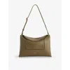 Wandler Womens Olive Crust Penelope Slouch Leather Shoulder Bag