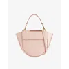 Wandler Womens Rose Petal Hortensia Mini Leather Top-handle Bag