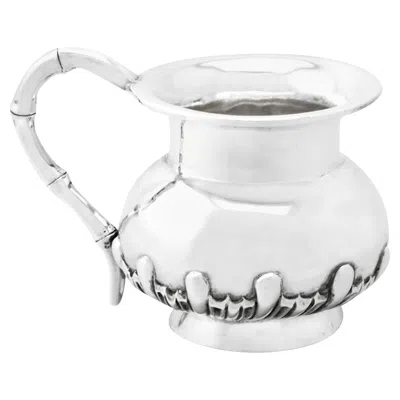 Pre-owned Wang Hing & Co. Antique Chinese Export Silver Christening Mug By , 1890