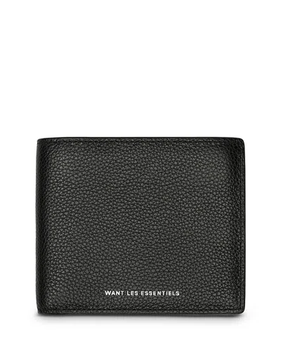 Want Les Essentiels De La Vie Benin Bi Fold Wallet In Black