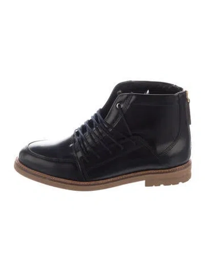 Pre-owned Want Les Essentiels De La Vie Leather Boots In Blue