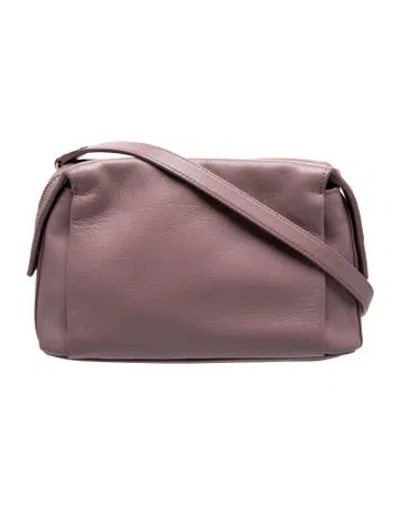 Pre-owned Want Les Essentiels De La Vie Leather Shoulder Bag In Purple