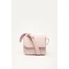 Want Les Essentiels De La Vie Want Les Essentiels Arch Smooth Leather Crossbody Bag In Blush