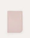 Want Les Essentiels De La Vie Want Les Essentiels Arch Smooth Leather Passport Cover In Blush